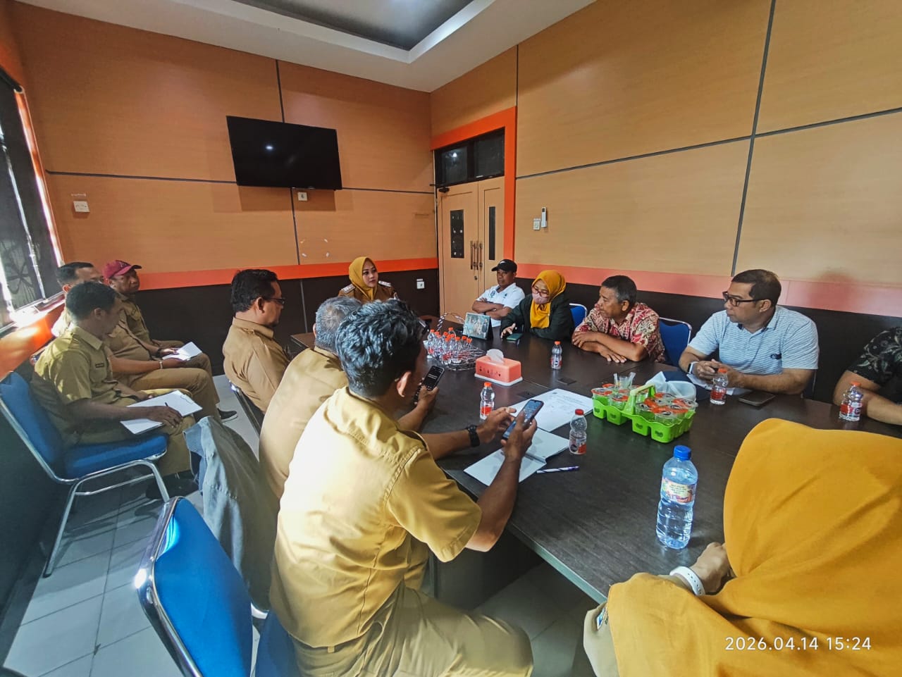 Rakor Persiapan Pengukuhan Ketua RT Kelurahan Juata Kerikil